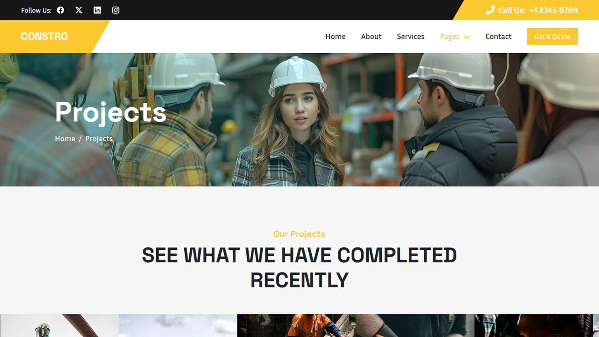 Constro - Construction & Industrial HTML Template