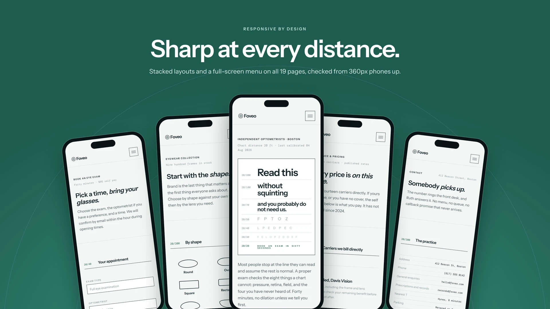 Foveo - Optometrist & Eye Clinic HTML Template (Screenshot 3 of 10)