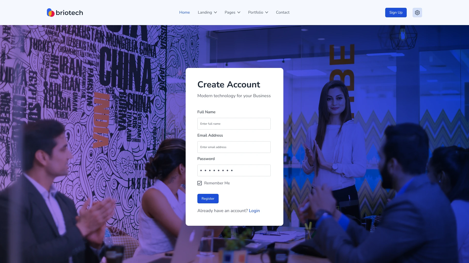 Briotech - Multipurpose Startup & Business HTML Template