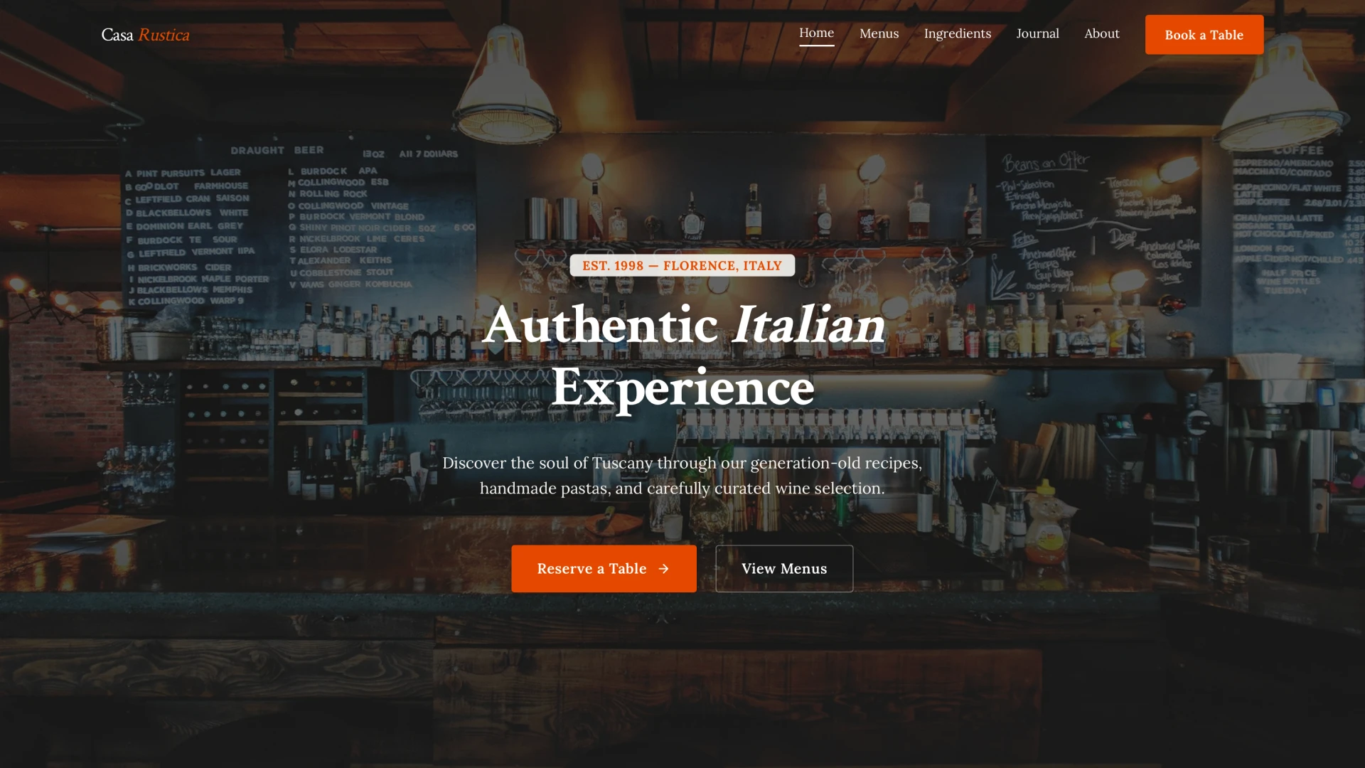 Casa Rustica - Modern Multipurpose Template