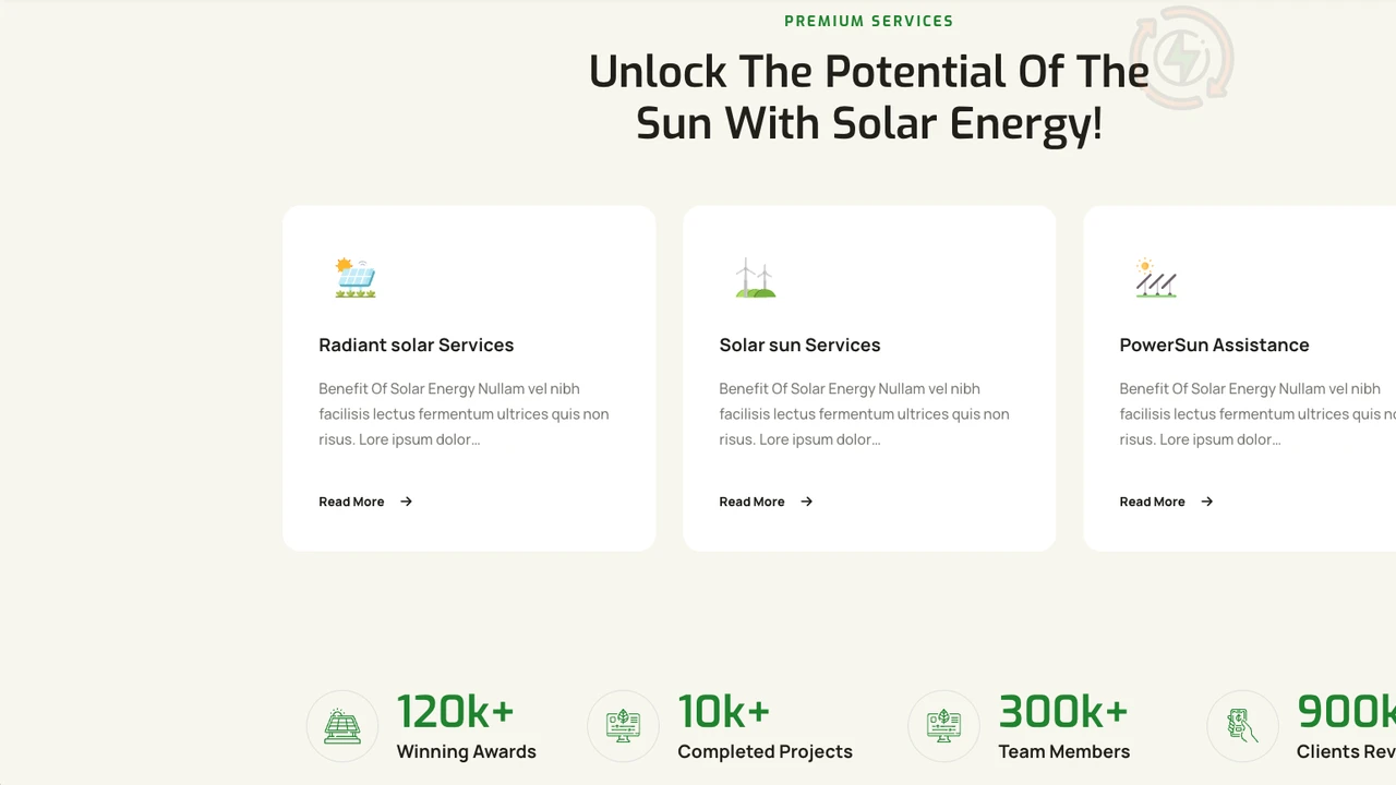 Solarex - Solar & Renewable Energy WordPress Theme