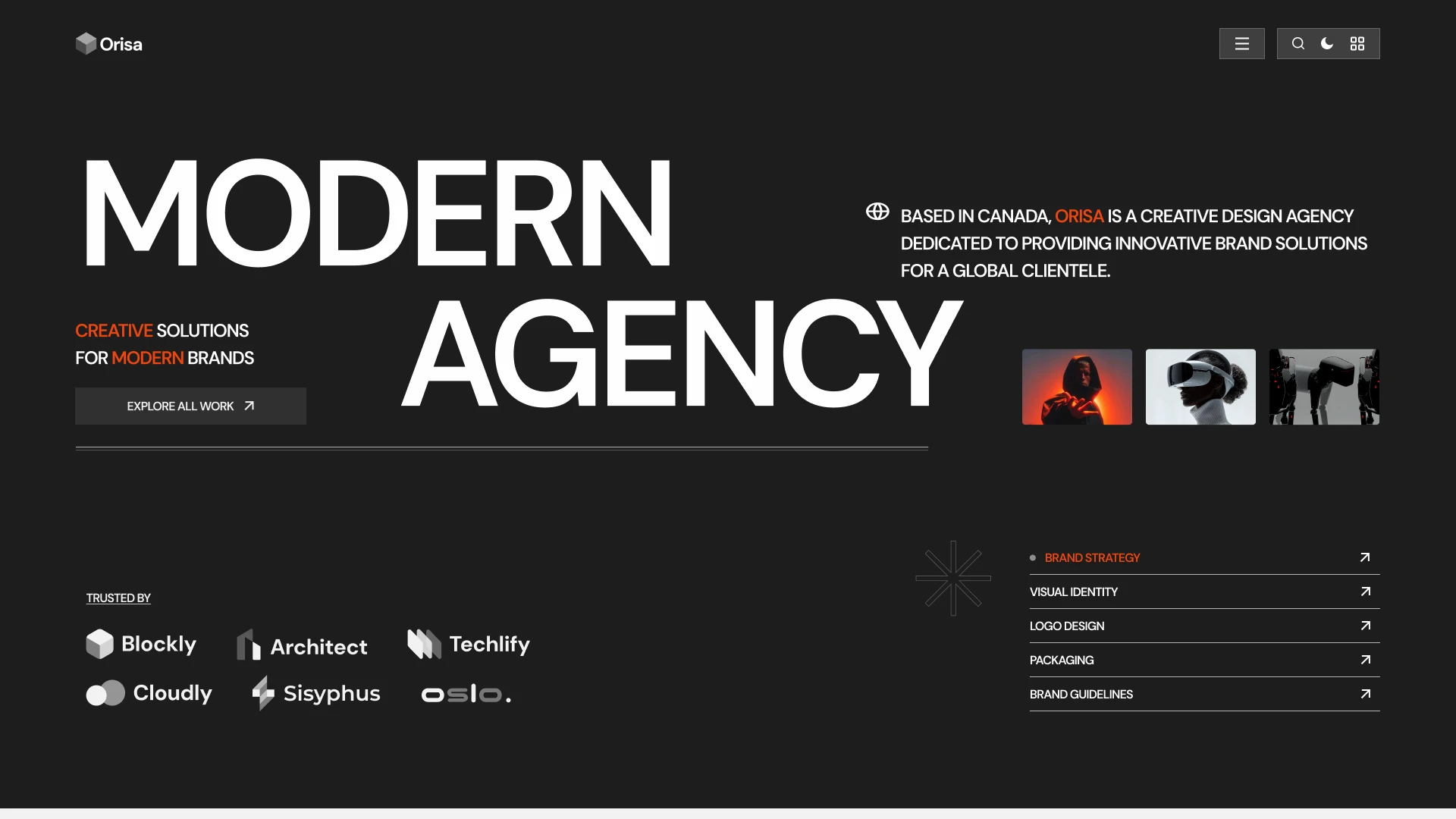 Orisa - Creative Agency & Portfolio Next.js Template