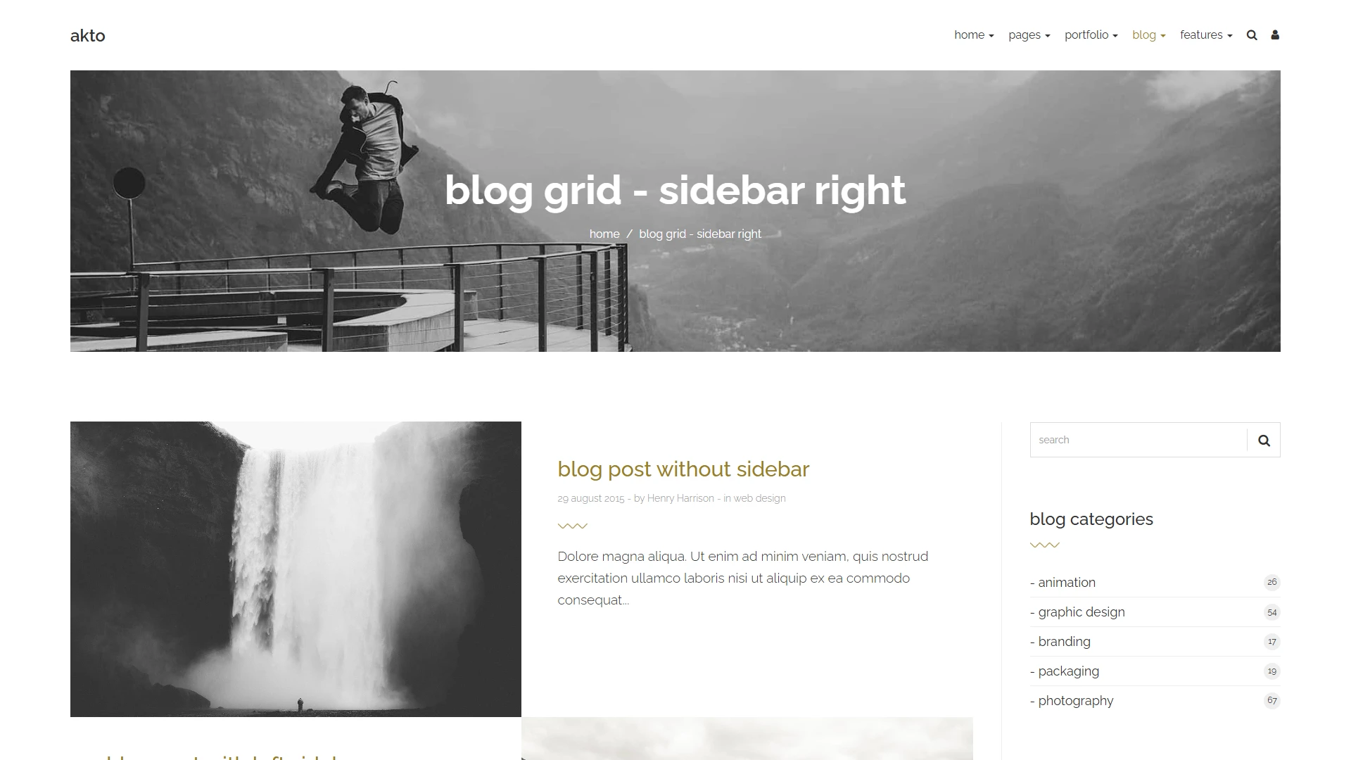 Akto - Multipurpose HTML Website Template