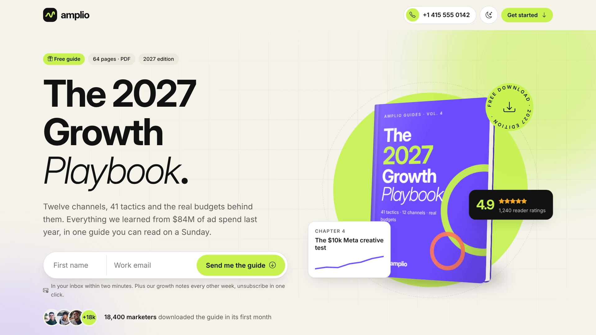 Amplio - Digital Marketing Agency HTML Template