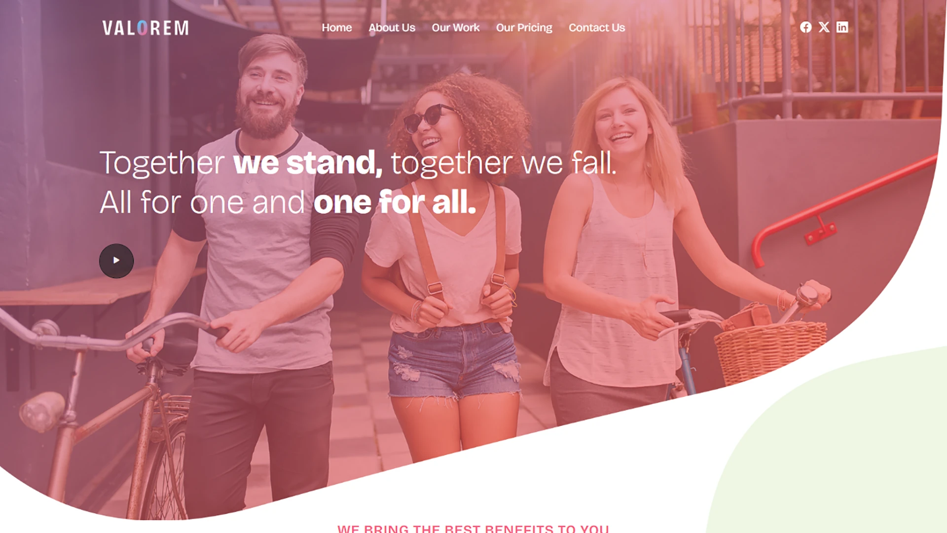 Valorem - Multipurpose Creative HTML Template