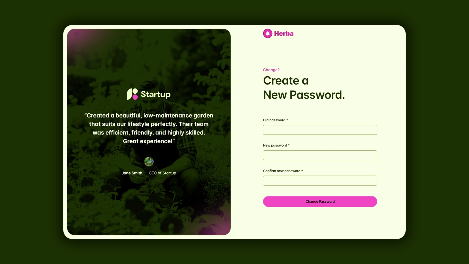 Herba - Innovative Landscaping and Green Spaces HTML Website Template