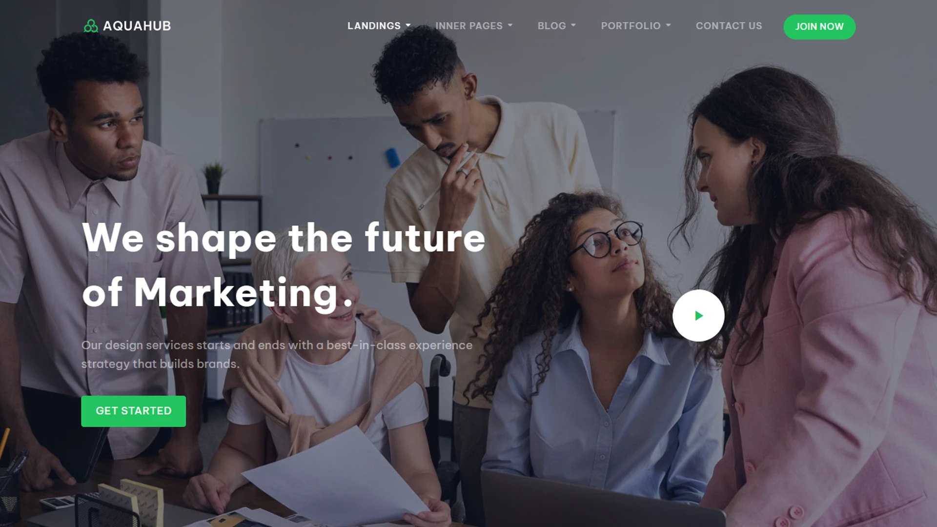 AquaHub - Multipurpose Business and Creative HTML Template