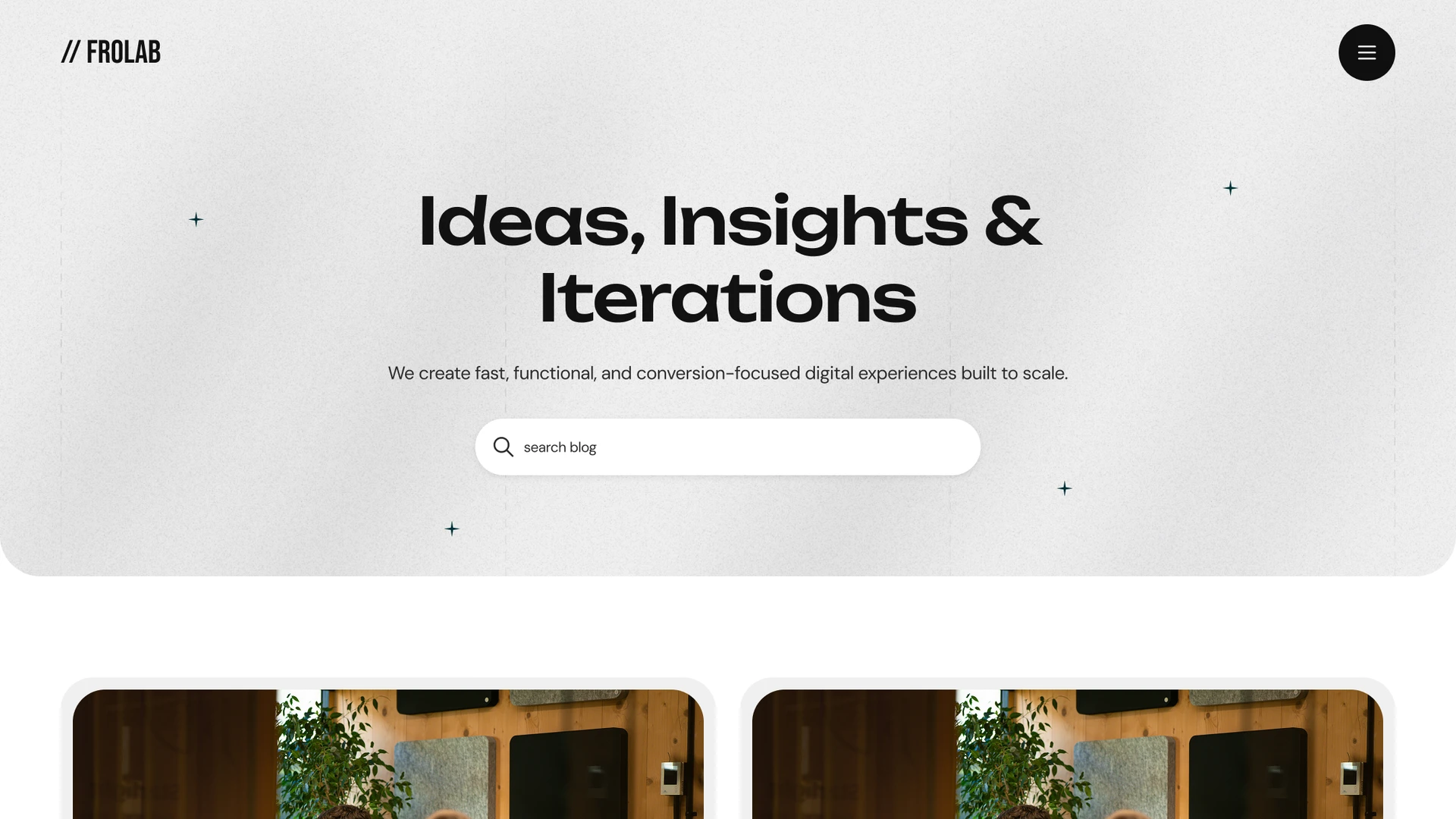 Frolab - Agency & Portfolio Framer Template