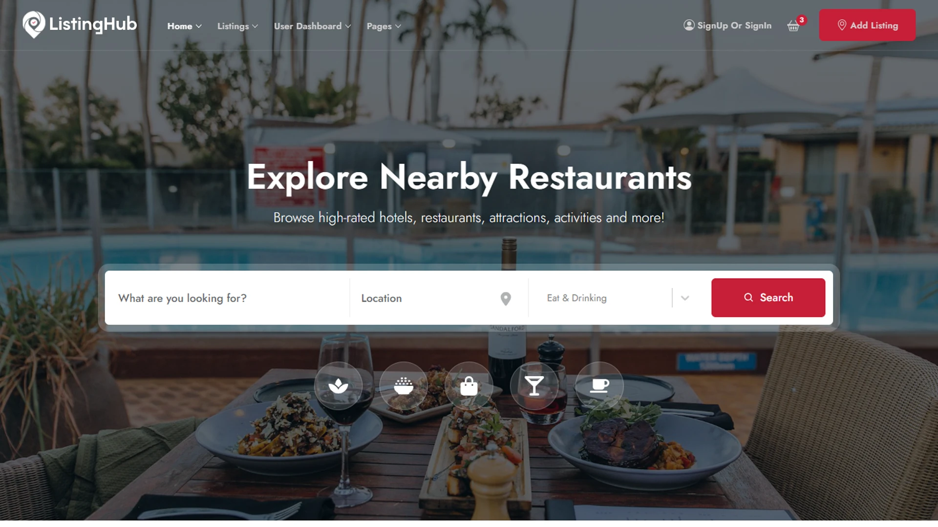 ListingHub - Nuxt Business Directory & Listing Template