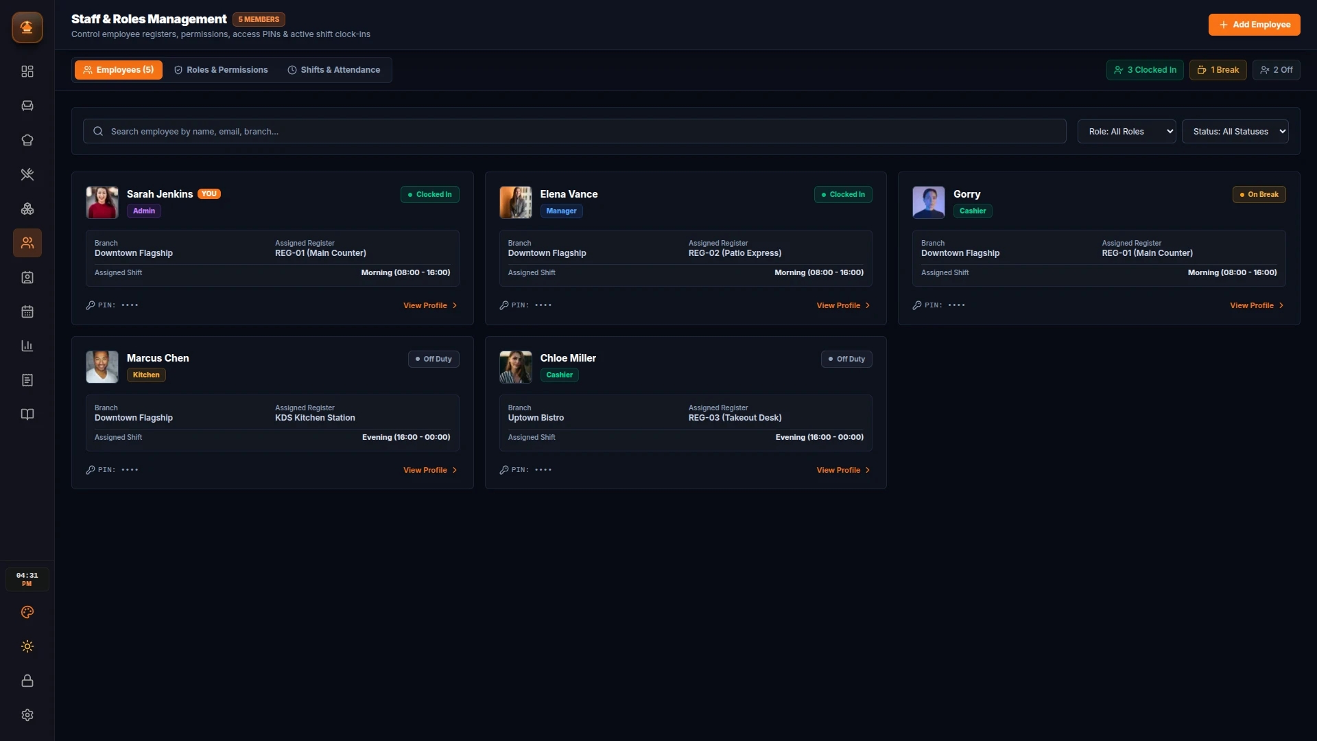 Spice Hub POS - Next.js 15 Restaurant POS & SaaS Dashboard Template