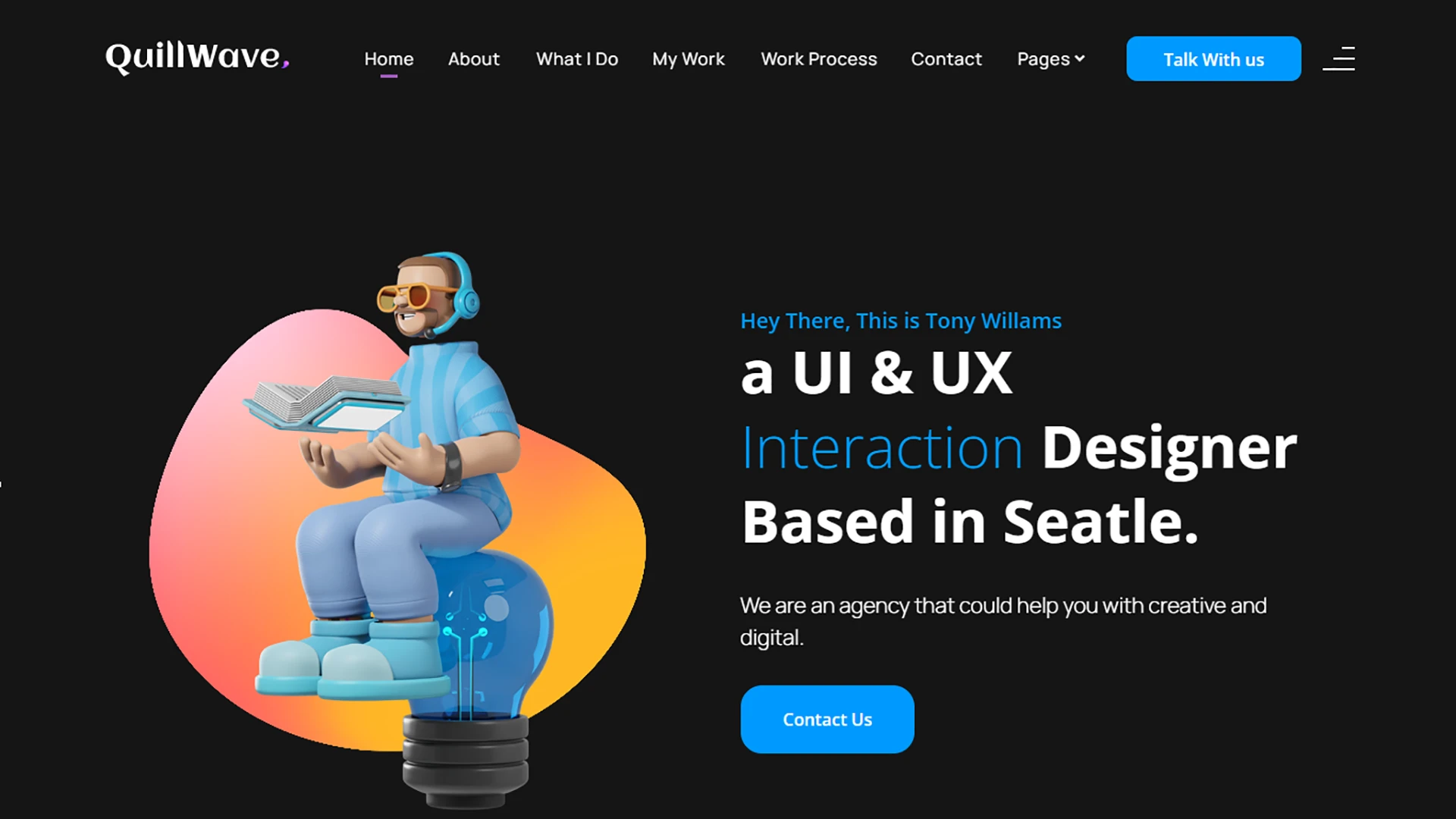 QuillWave - Creative Agency and Business HTML Template