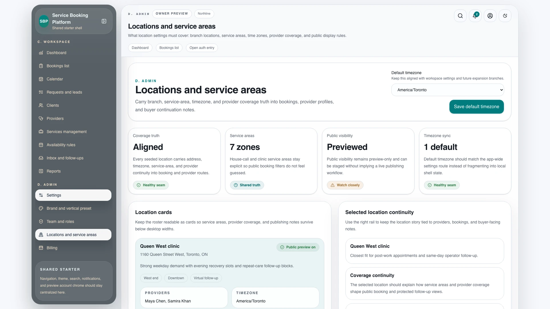 ServiceFlow - Service Booking Platform, CRM & Admin Template
