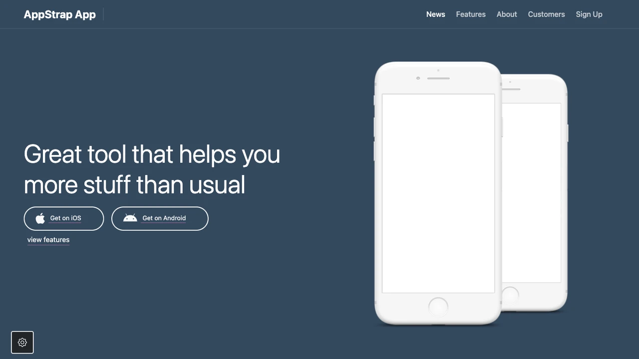 AppStrap - Multipurpose Bootstrap 5 Template + Admin UI