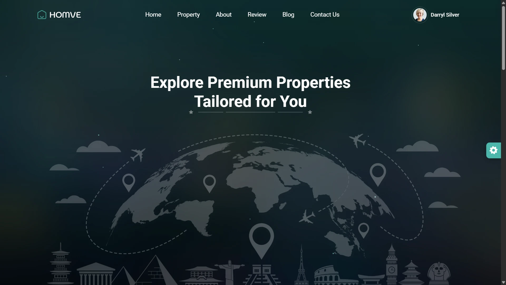 Homve - Real Estate Website Template React Modern Property Listing