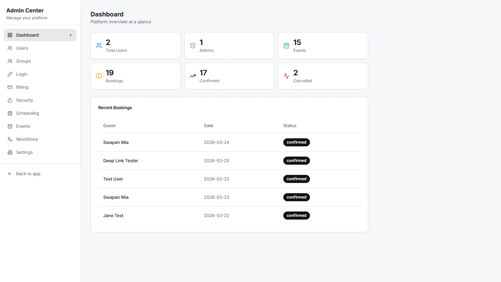 Meetup - AI-Powered Calendar & Meeting Scheduling Platform