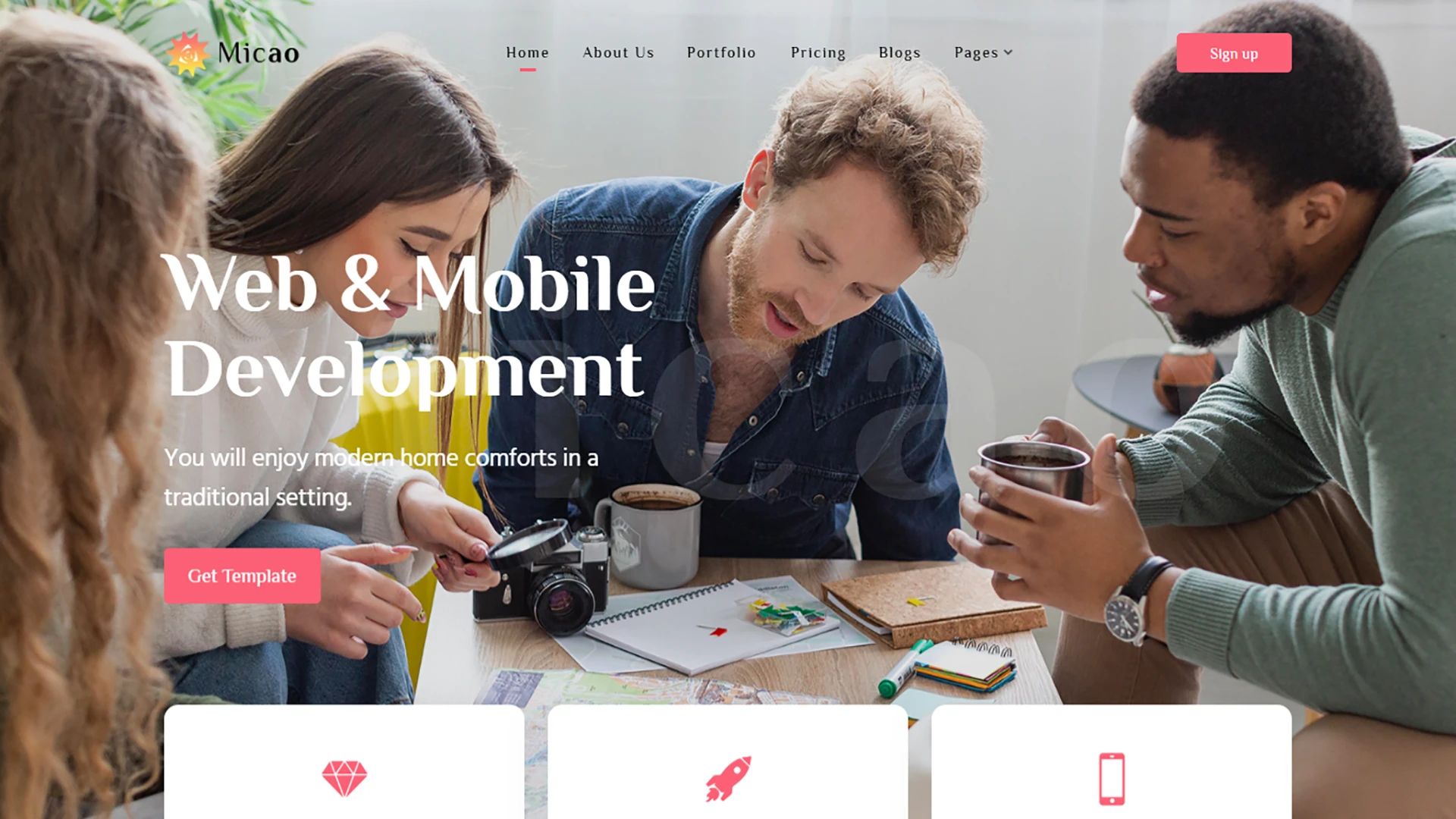 Micao - Creative Business and Multipurpose HTML Template