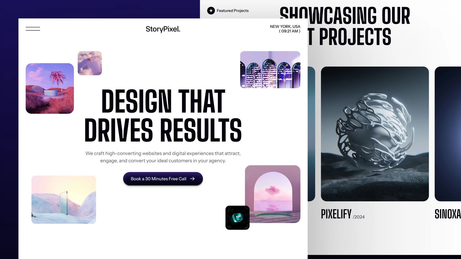 StoryPixel - Creative Agency & Digital Agency Framer & Figma Template