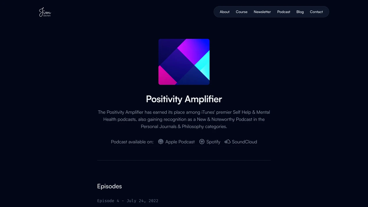 Ethos - Personal Website Figma Template