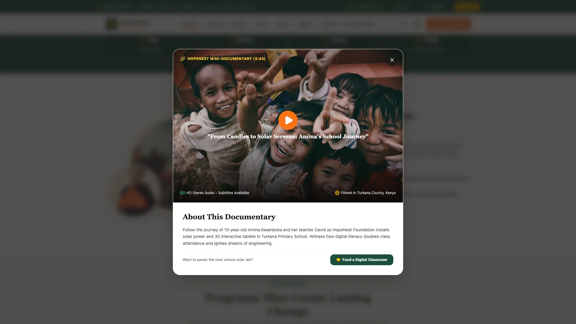 HopeNest - NGO, Charity & Donation Next.js Tailwind Template