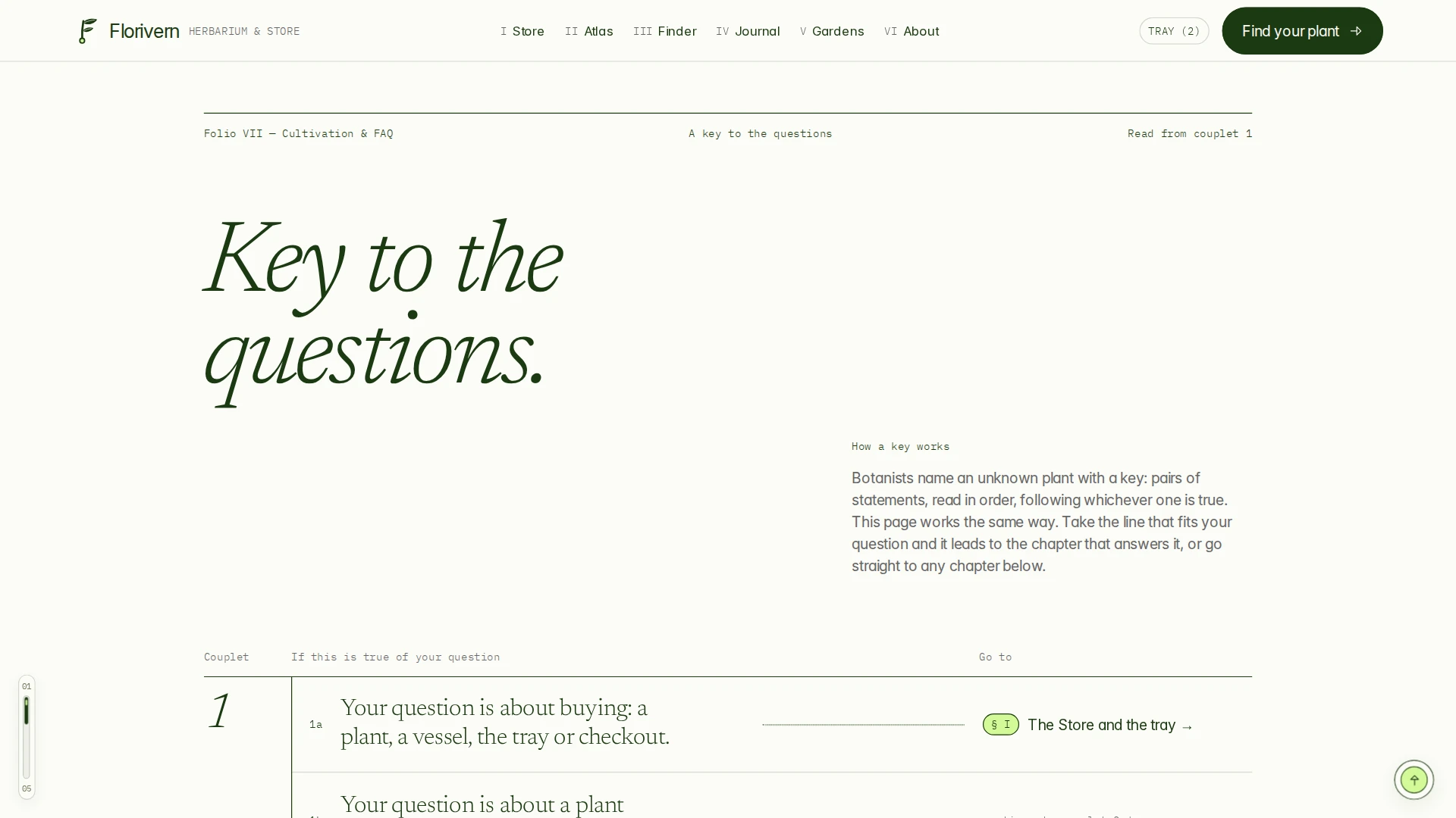 Florivern - Botanical Storefront, Plant Shop & Herbarium Framer Template (Screenshot 18 of 20)