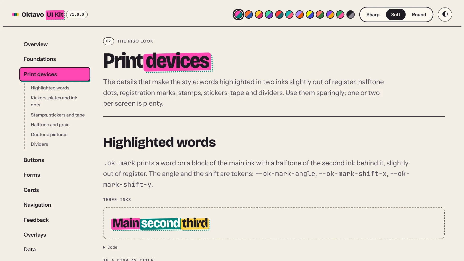Oktavo UI Kit - HTML, SCSS & Figma Design System (Screenshot 17 of 19)