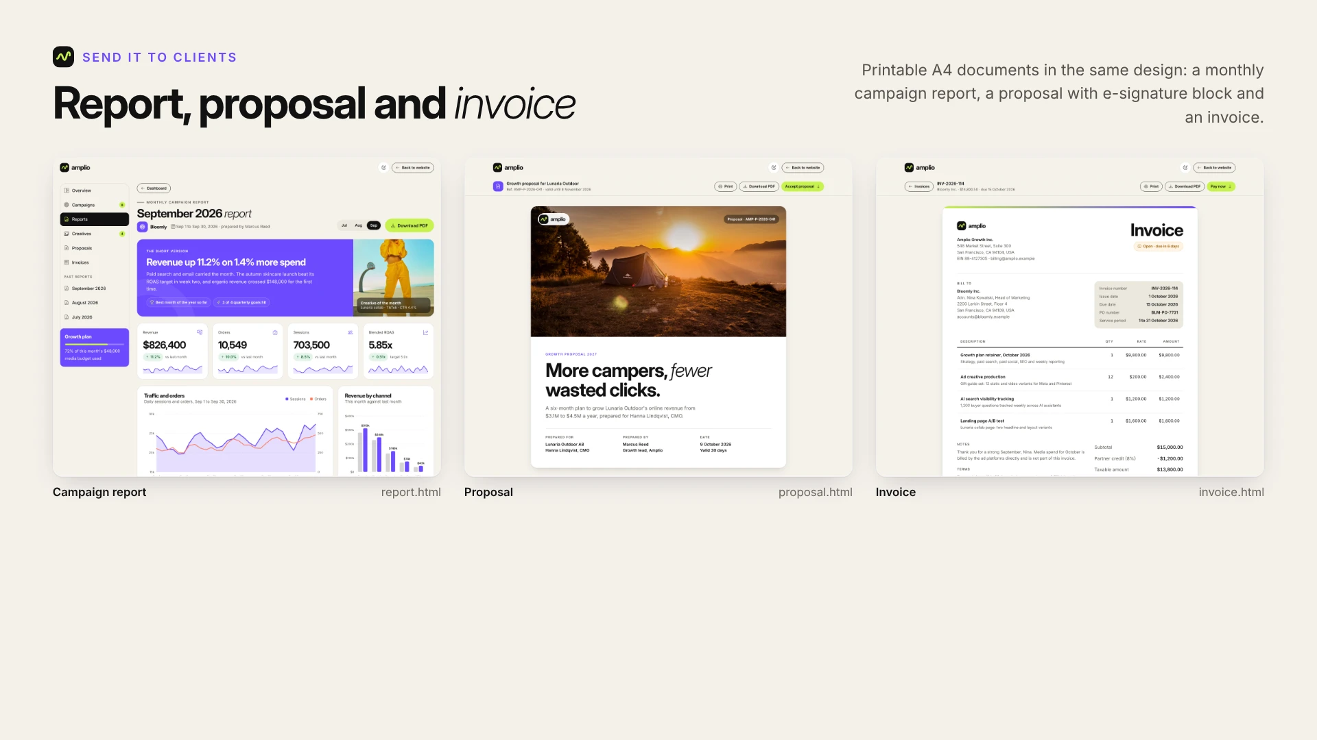 Amplio - Digital Marketing Agency HTML Template