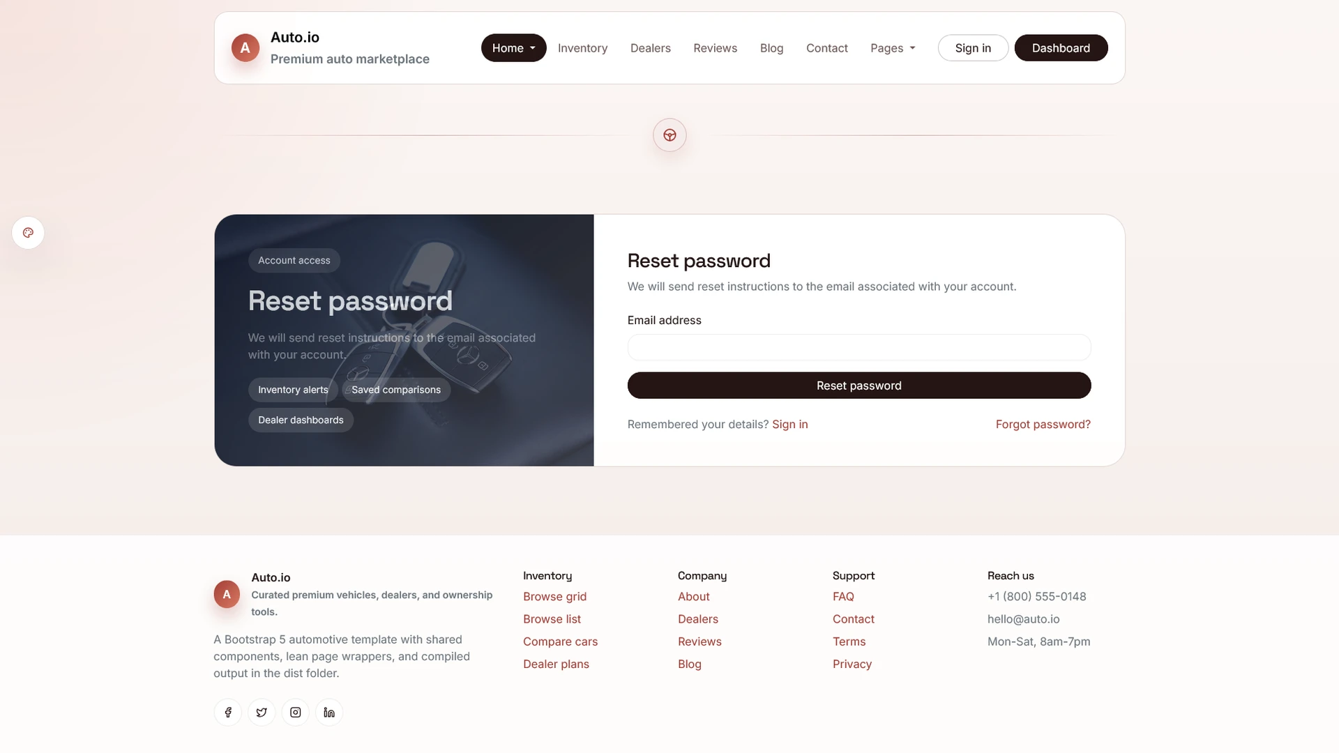 AutoIO - Cars Listings & Directory Template