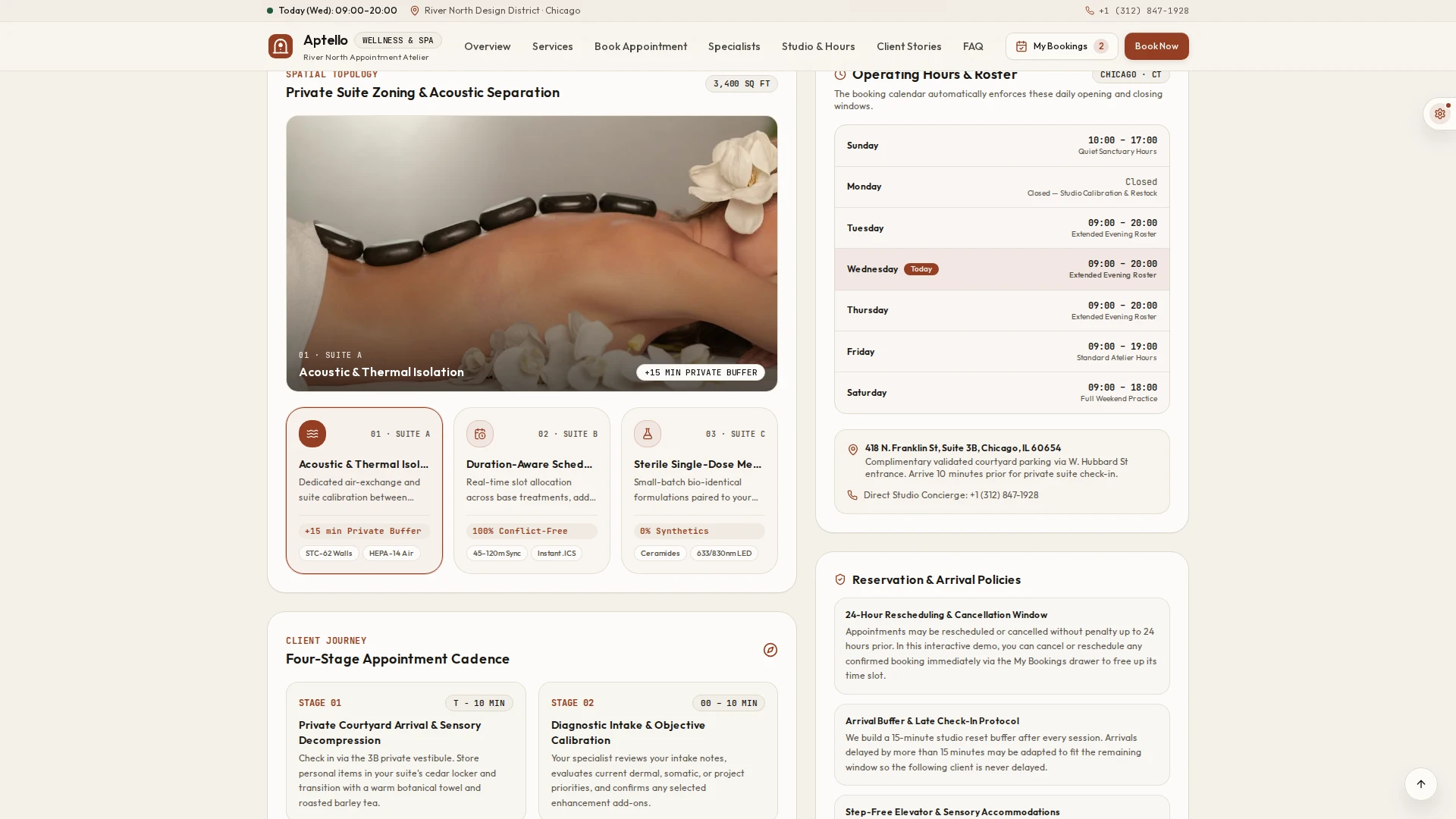 Aptello - Service Booking and Appointment Studio Next.js Template