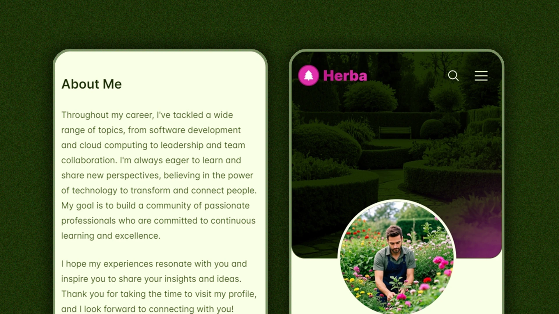 Herba - Innovative Landscaping and Green Spaces HTML Website Template
