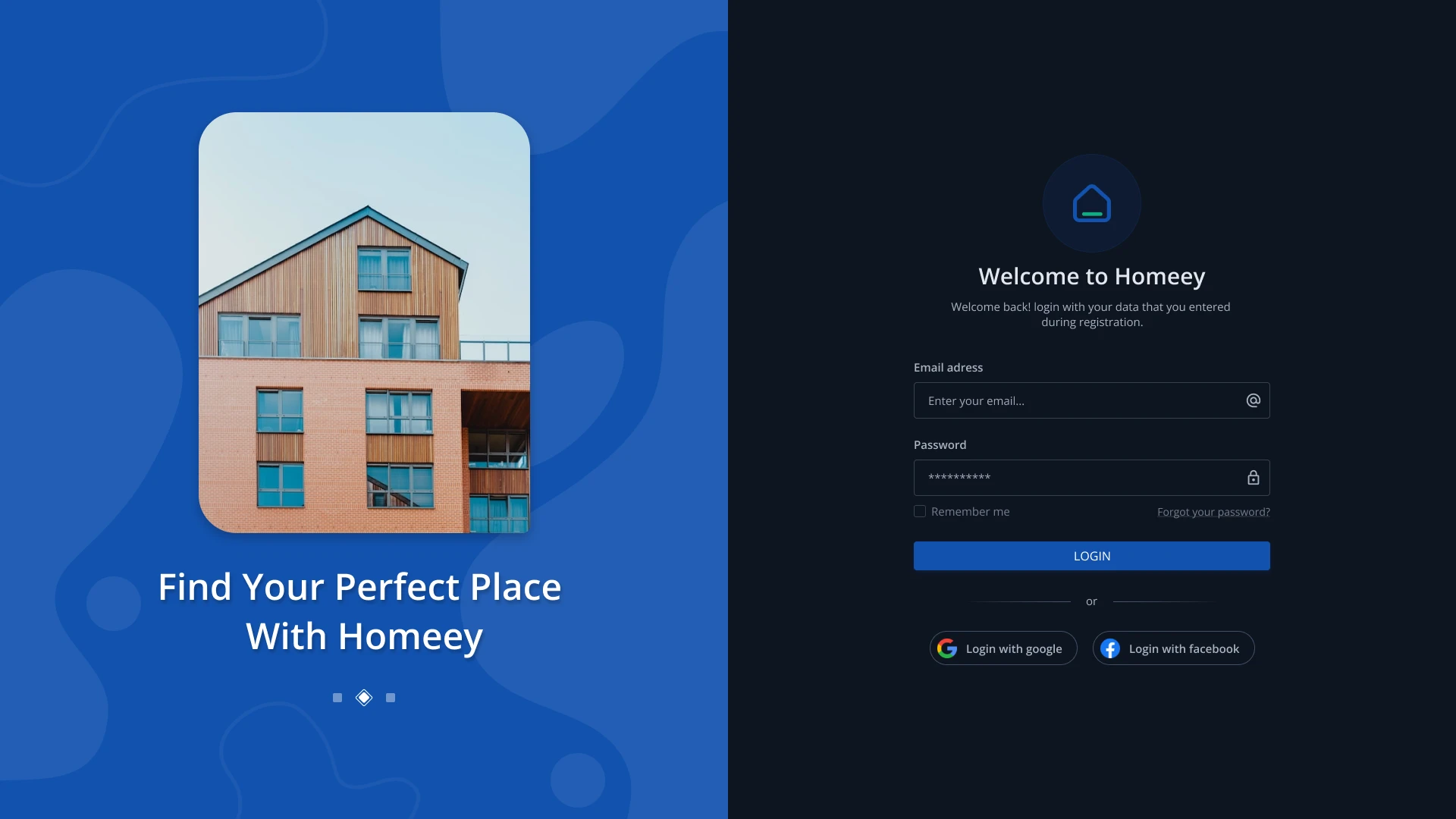 Homeey - Modern Real Estate Figma Template