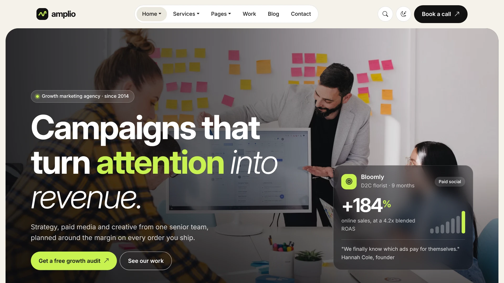 Amplio - Digital Marketing Agency HTML Template