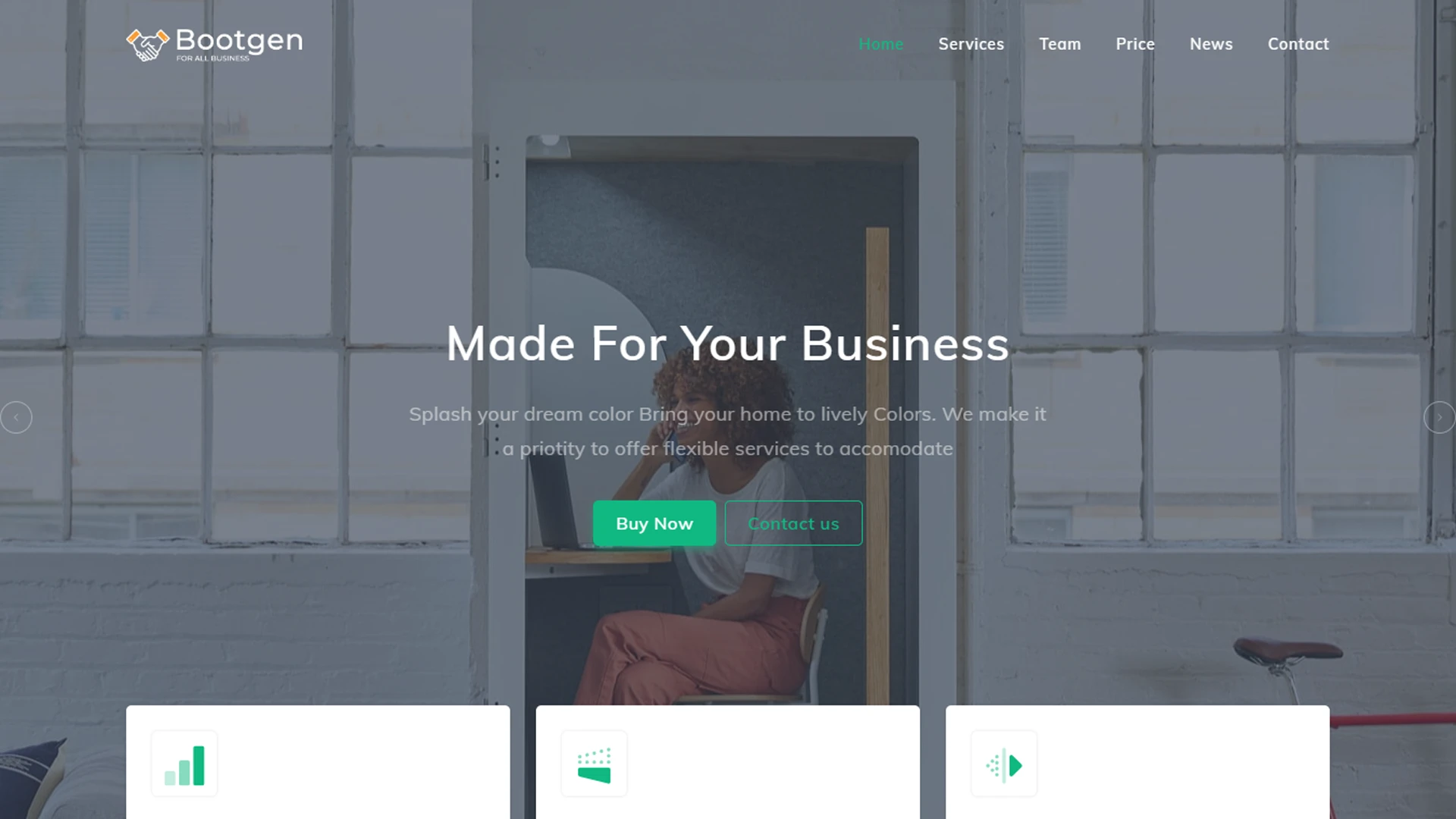 Bootgen - Bootstrap 5 Multipurpose Landing Page HTML Template