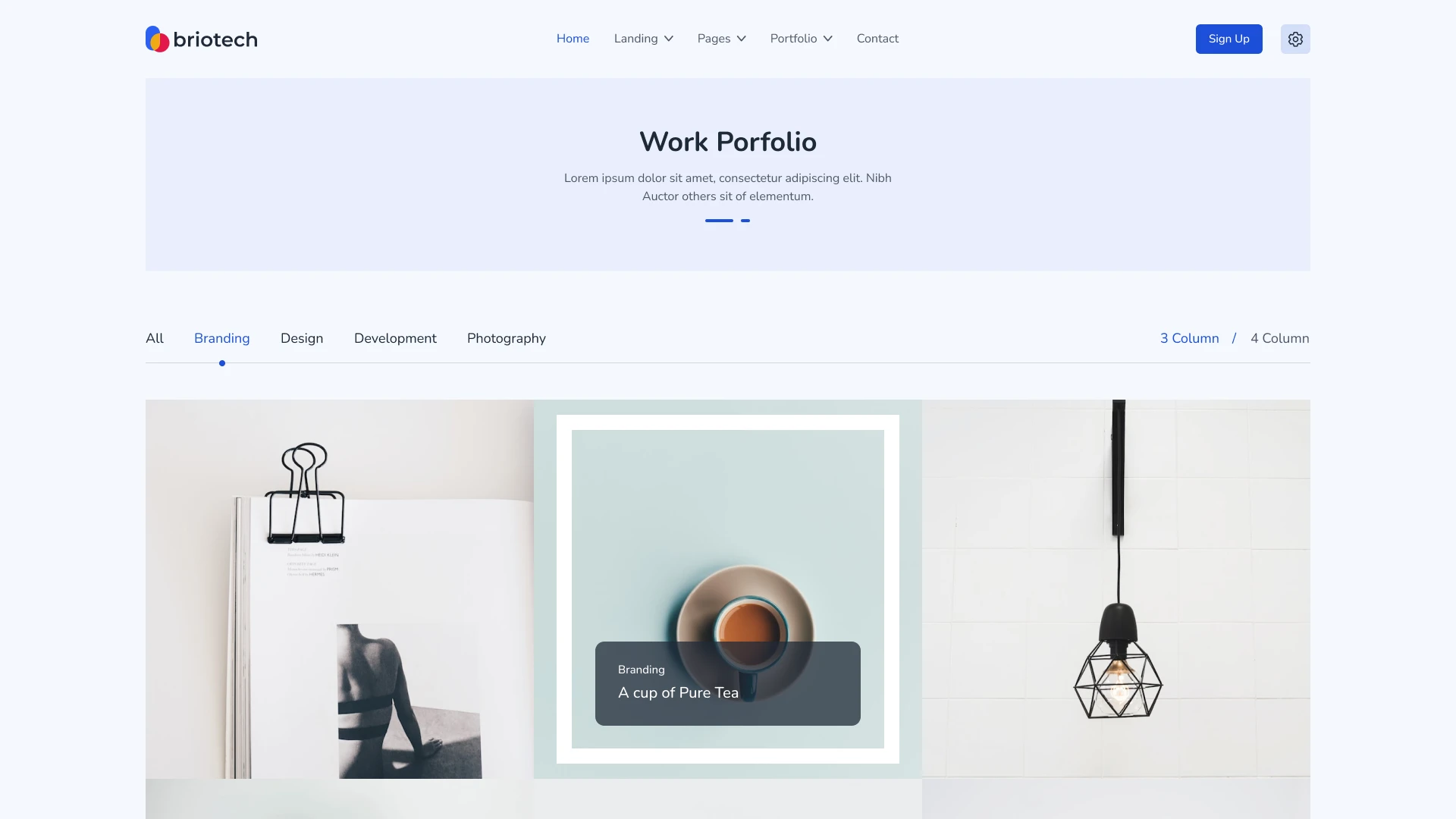Briotech - Multipurpose Startup & Business HTML Template
