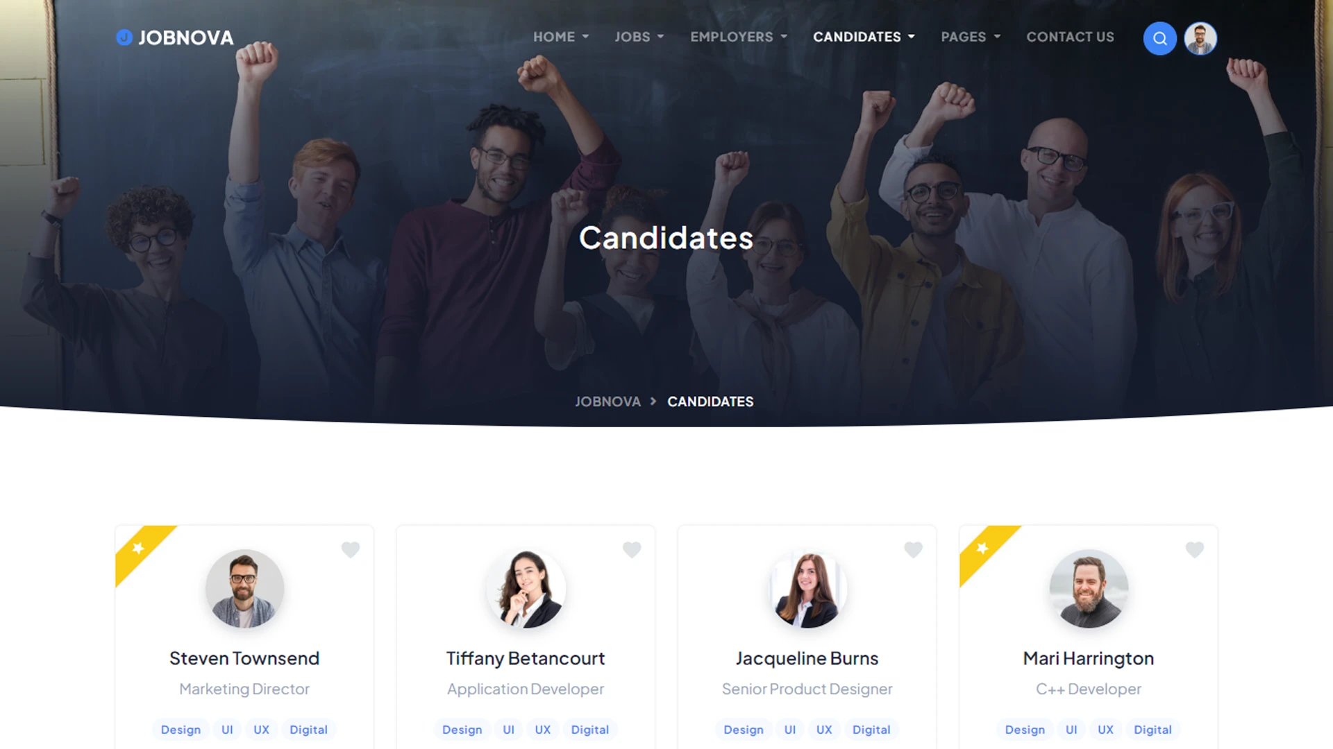 Jobnova - Next.js Job Board, Job Portal and Job Listing Template