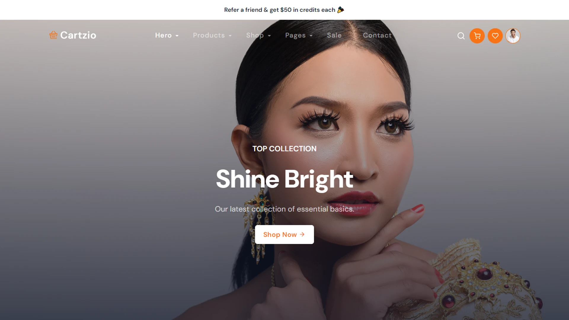 Cartzio - Django eCommerce & Fashion Store Template