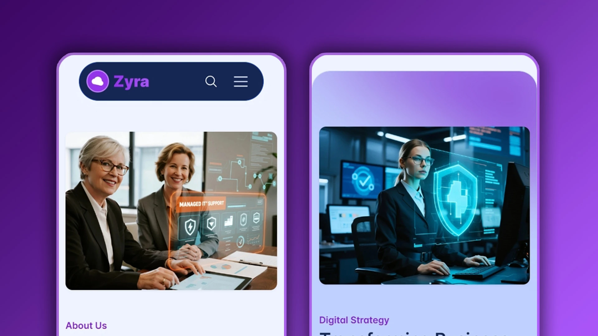 Zyra - Multipurpose IT Solutions & Business Services HTML Website Template