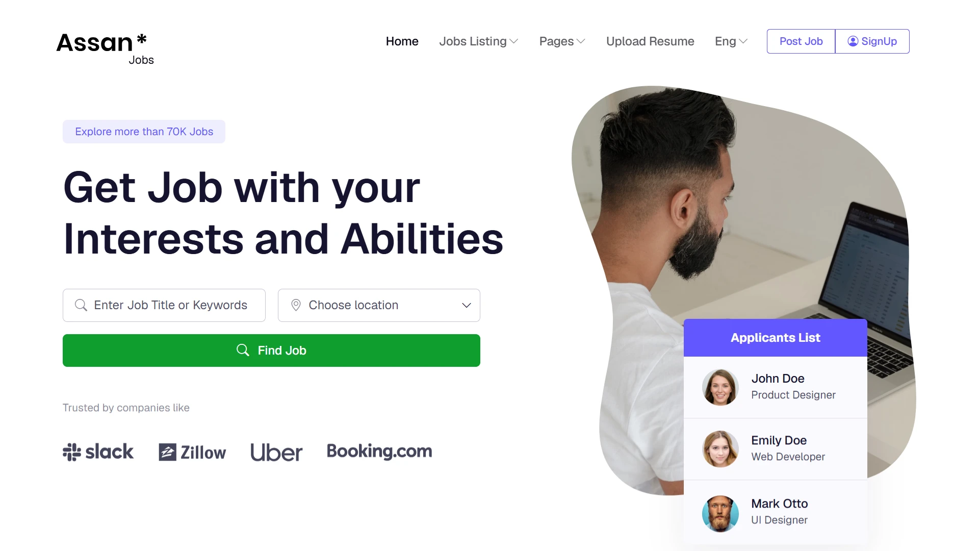 Assan - Multipurpose Template + Admin Template + UI Kit
