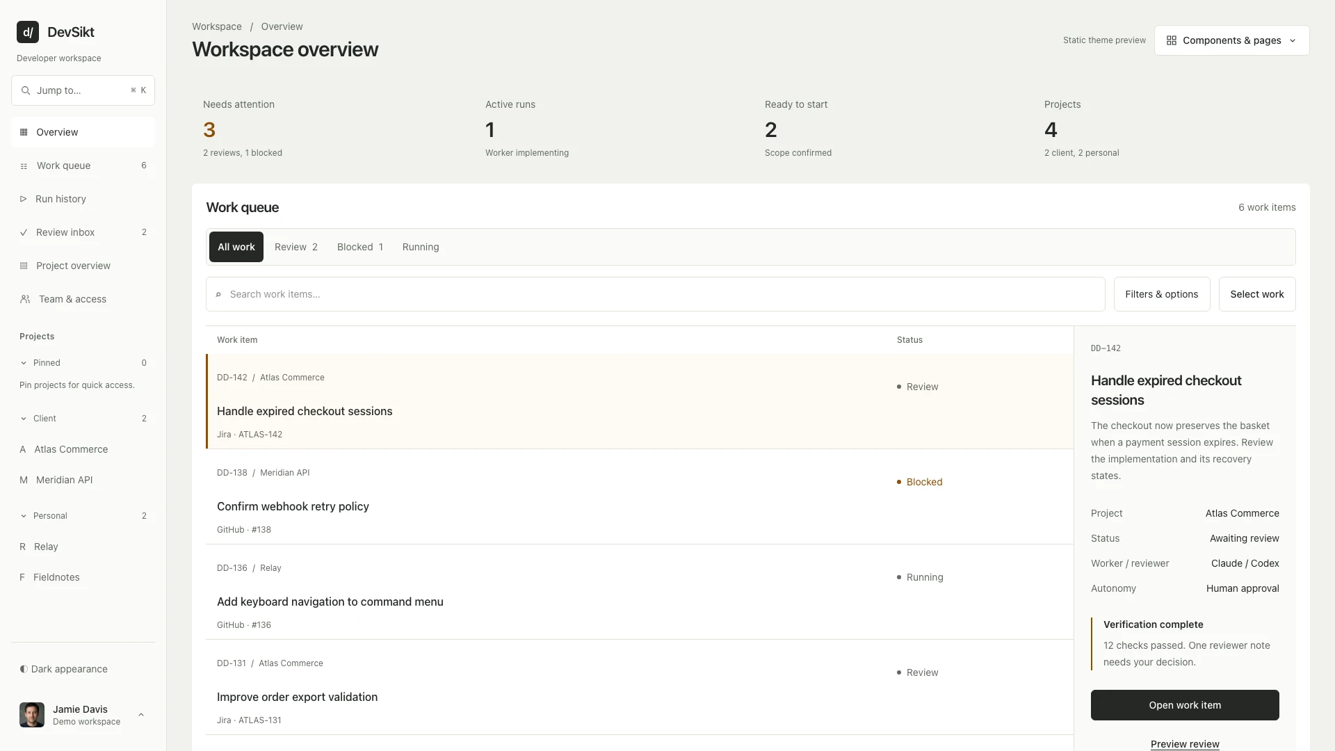 DevSikt - Tailwind Developer Admin Template