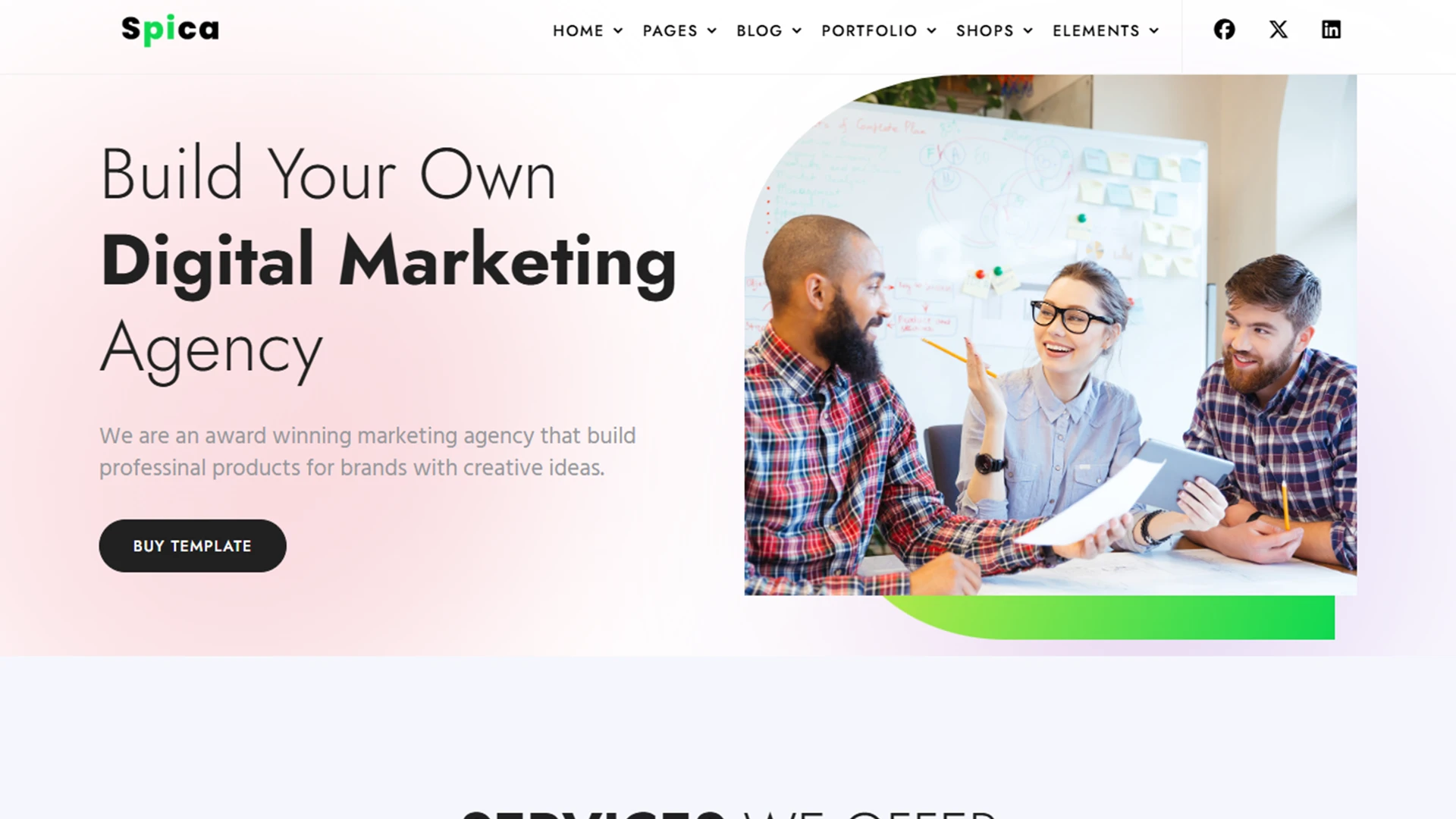 Spica - Creative Multipurpose HTML Template