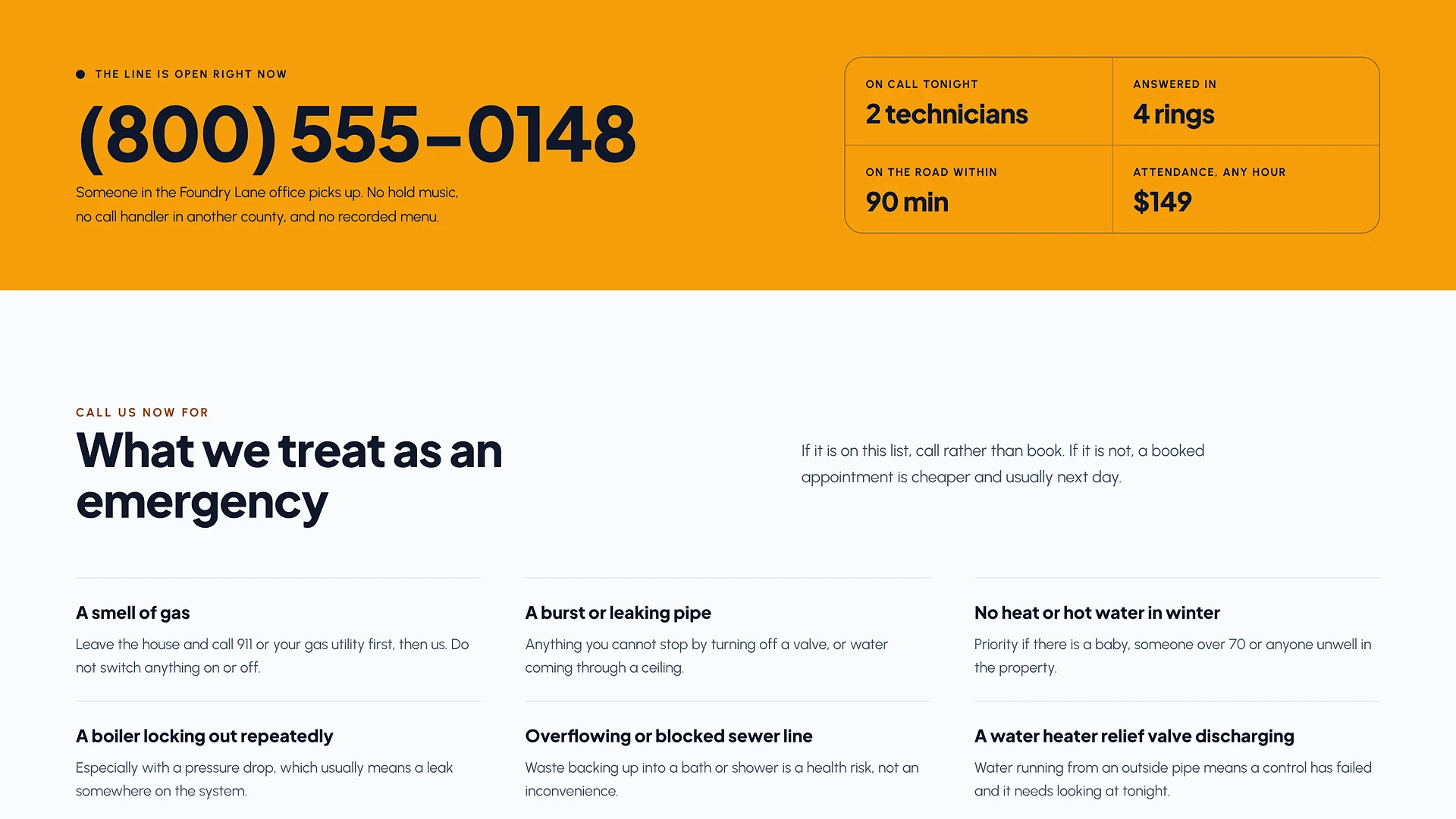 Mainsford - Plumbing & Heating Services HTML Template