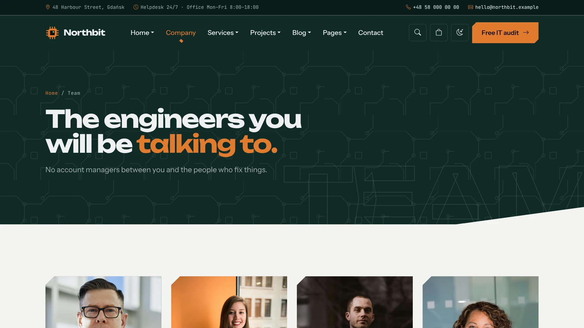 Northbit - IT Services & Solutions WordPress Theme
