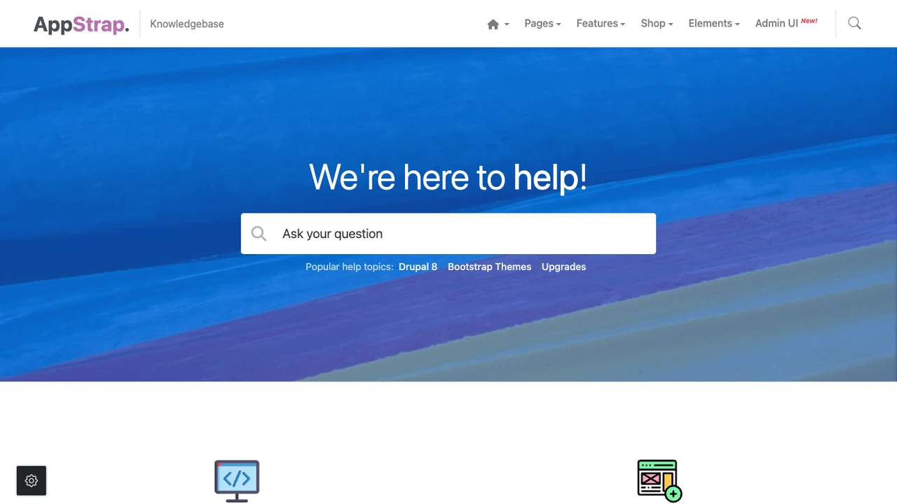 AppStrap - Multipurpose Bootstrap 5 Template + Admin UI