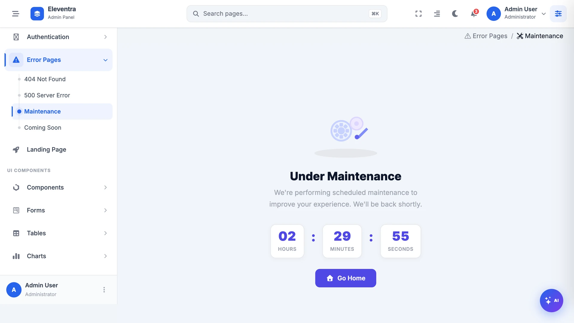 Eleventra - Angular 21 Admin Dashboard Template + UI Kit + 90+ Pages