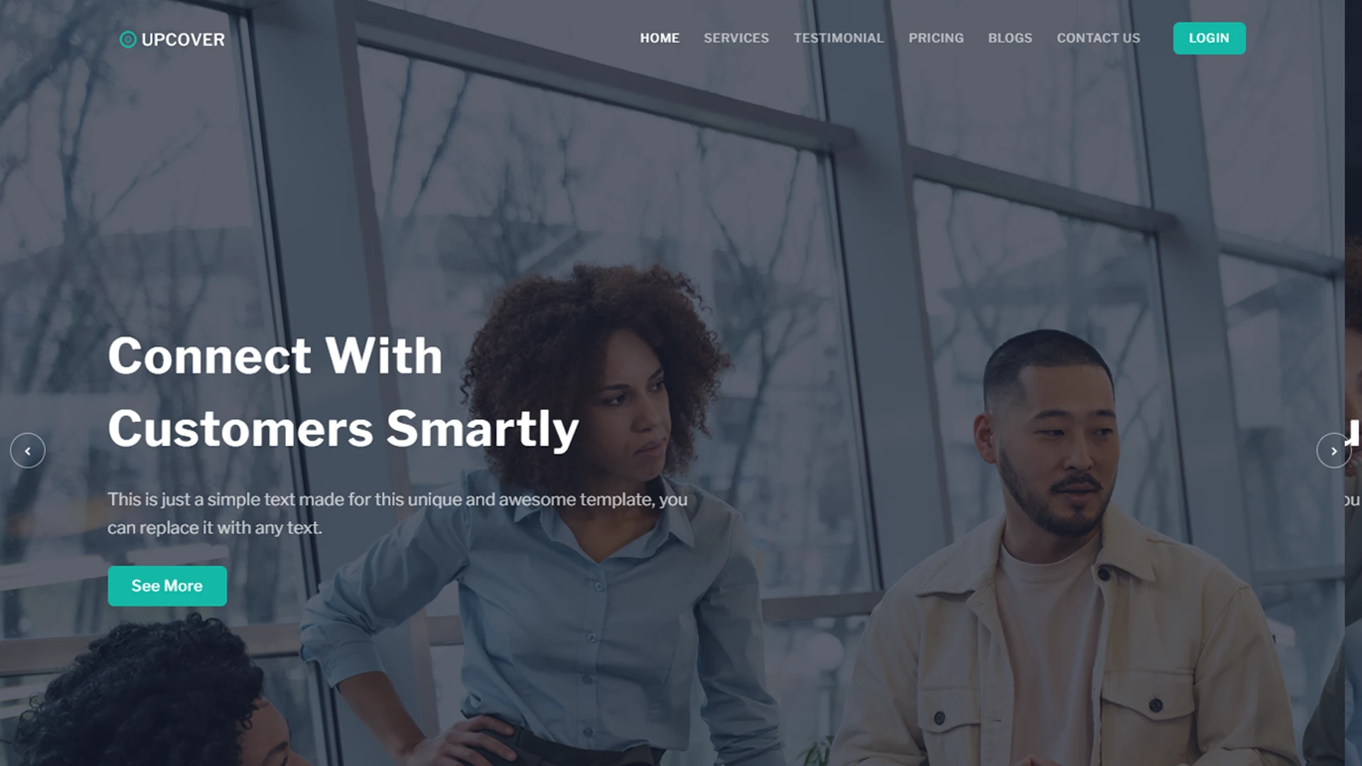 Upcover - Tailwind CSS Business & Corporate Landing Template