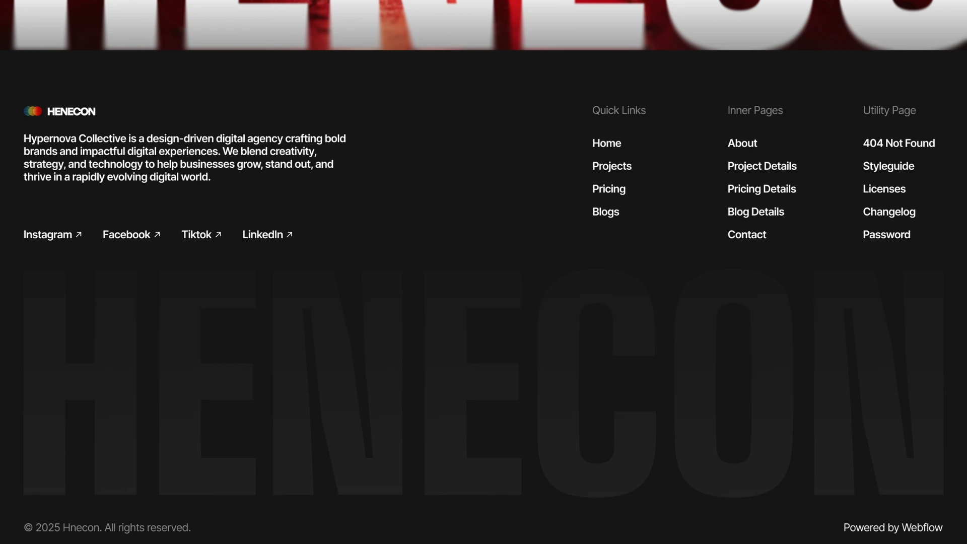Henecon - Creative Agency & Ecommerce HTML Template