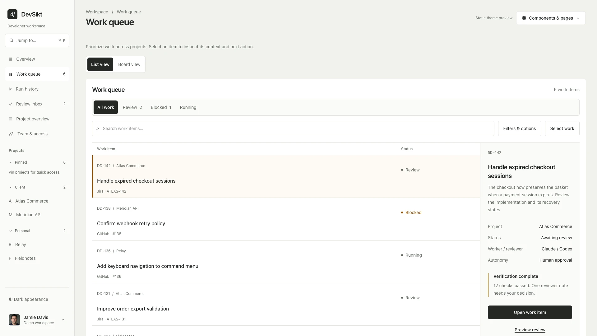 DevSikt - Tailwind Developer Admin Template