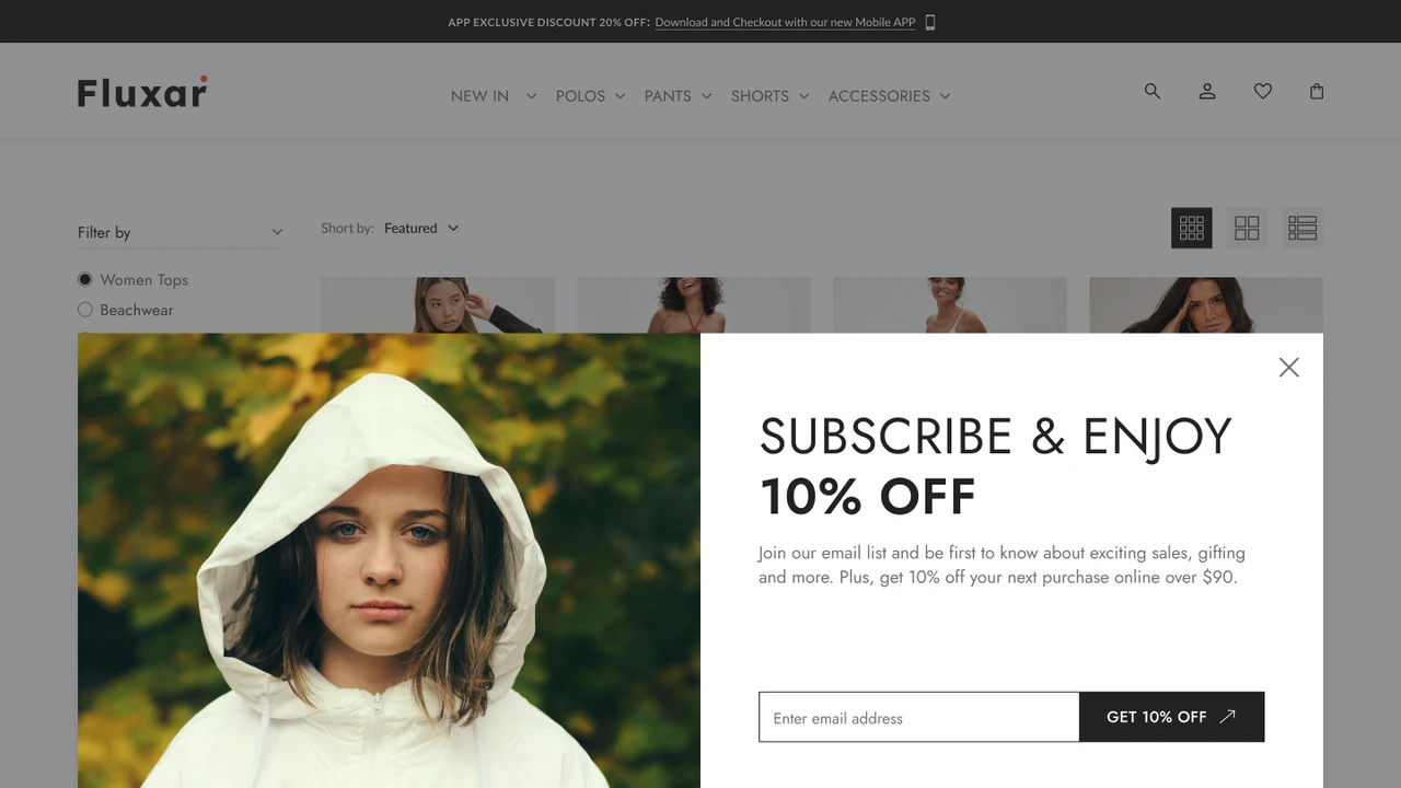 Fluxar - eCommerce Figma Template