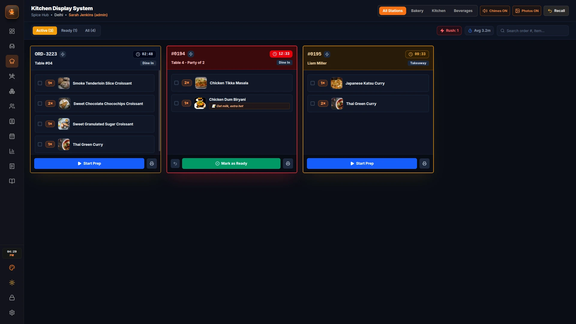 Spice Hub POS - Next.js 15 Restaurant POS & SaaS Dashboard Template