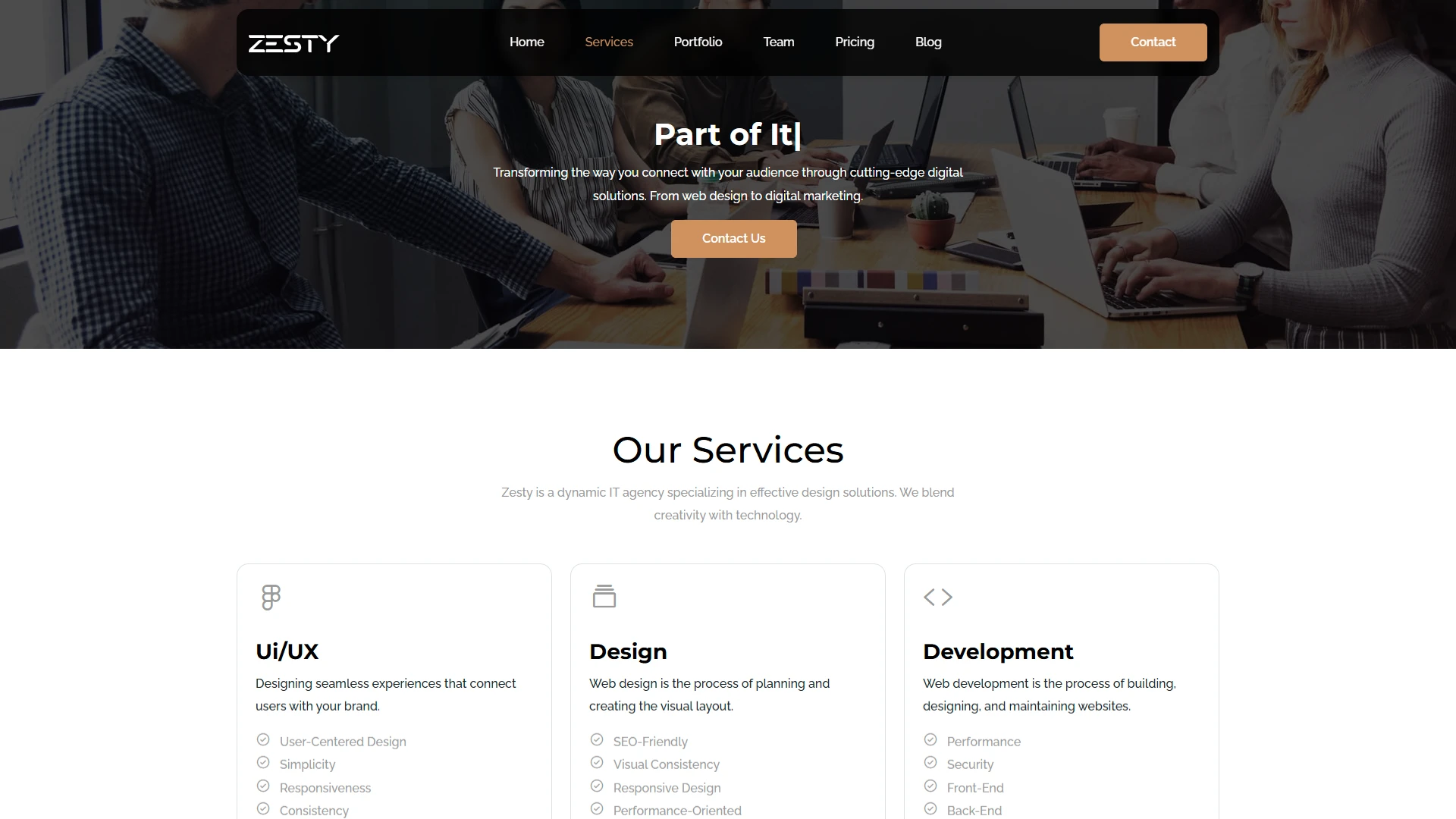 Zesty - Bootstrap 5 SaaS & Agency Landing Template + LTR & RTL + Light & Dark