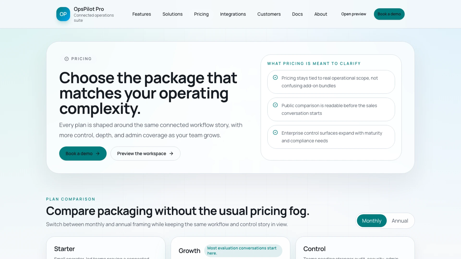 OpsPilot Pro - React CRM, Support, Billing & Admin Dashboard